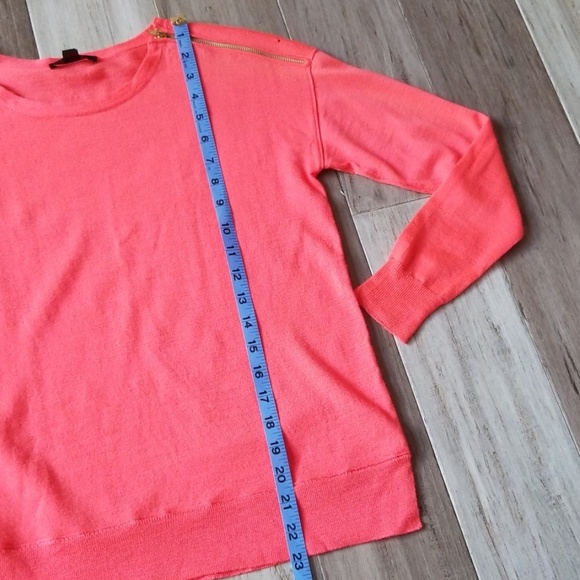 J. Crew Merino Zip Shoulders Wool Sweater - Picture 8 of 8